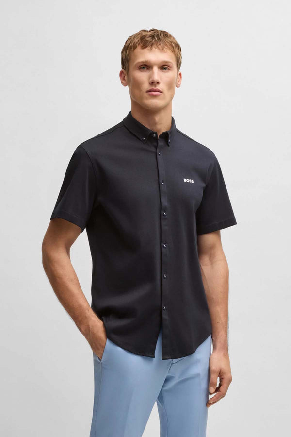 CAMISA BOSS NEGRA