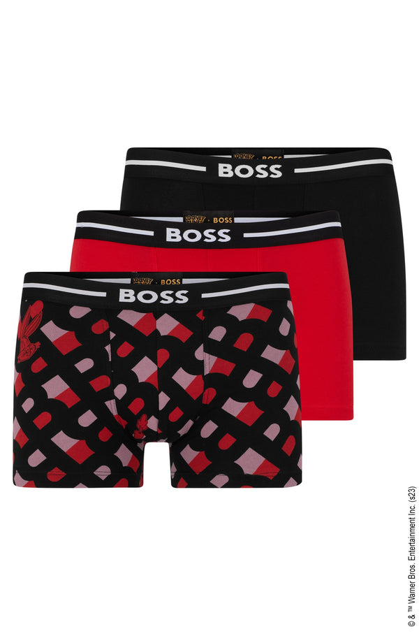 PACK X 3 BOXERS INTERIORES HUGO BOSS LOONEY TUNES