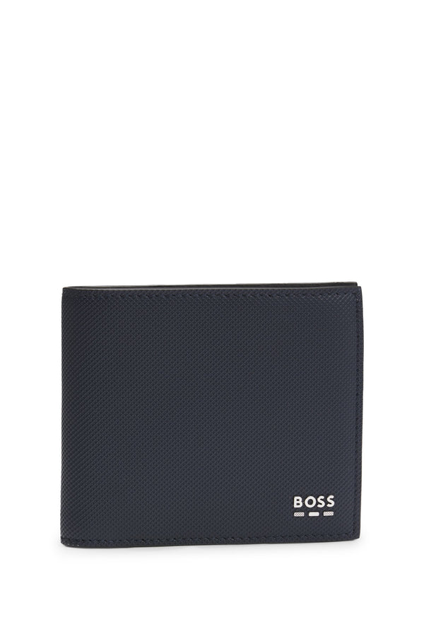BILLETERA BOSS AZUL OSCURO