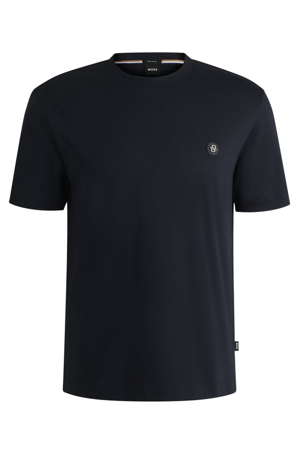 Playera Boss  azul oscuro