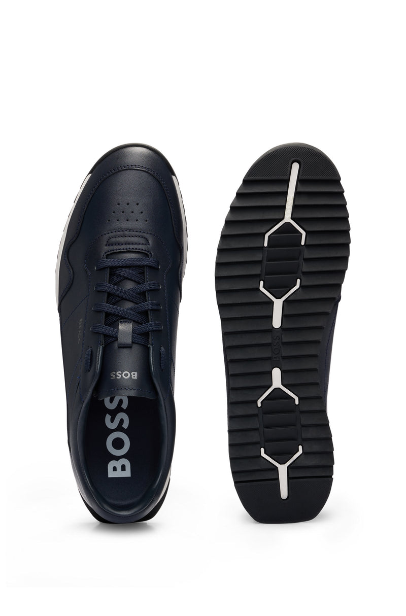 Tenis Boss azul oscuro