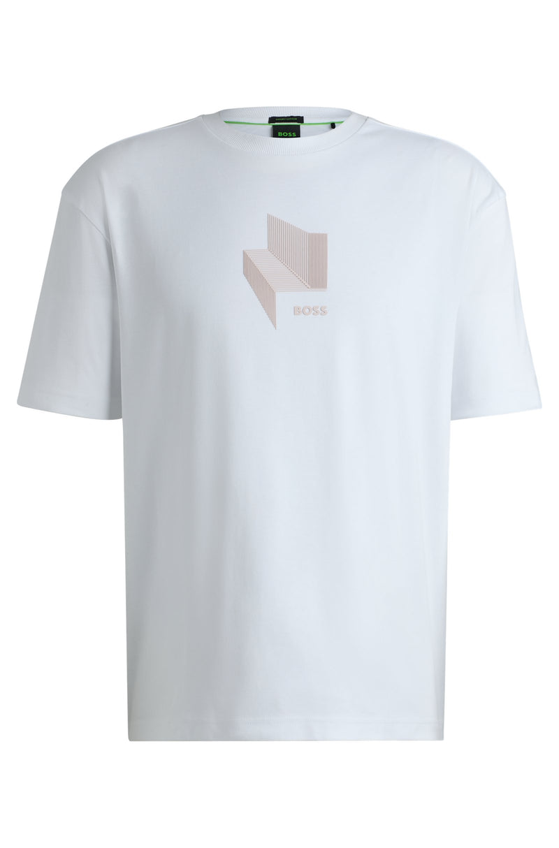 Playera Boss ,con logo blanco